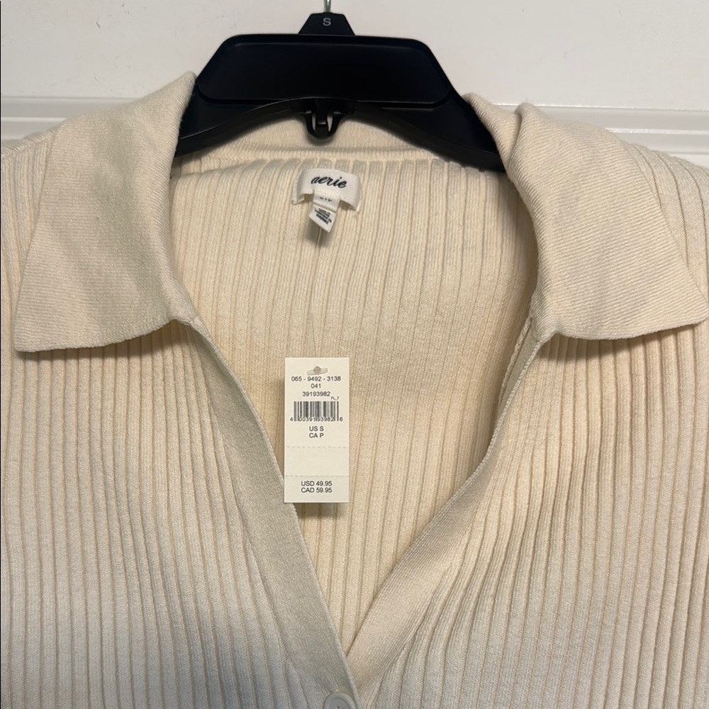 NWT Aerie cropped sweater